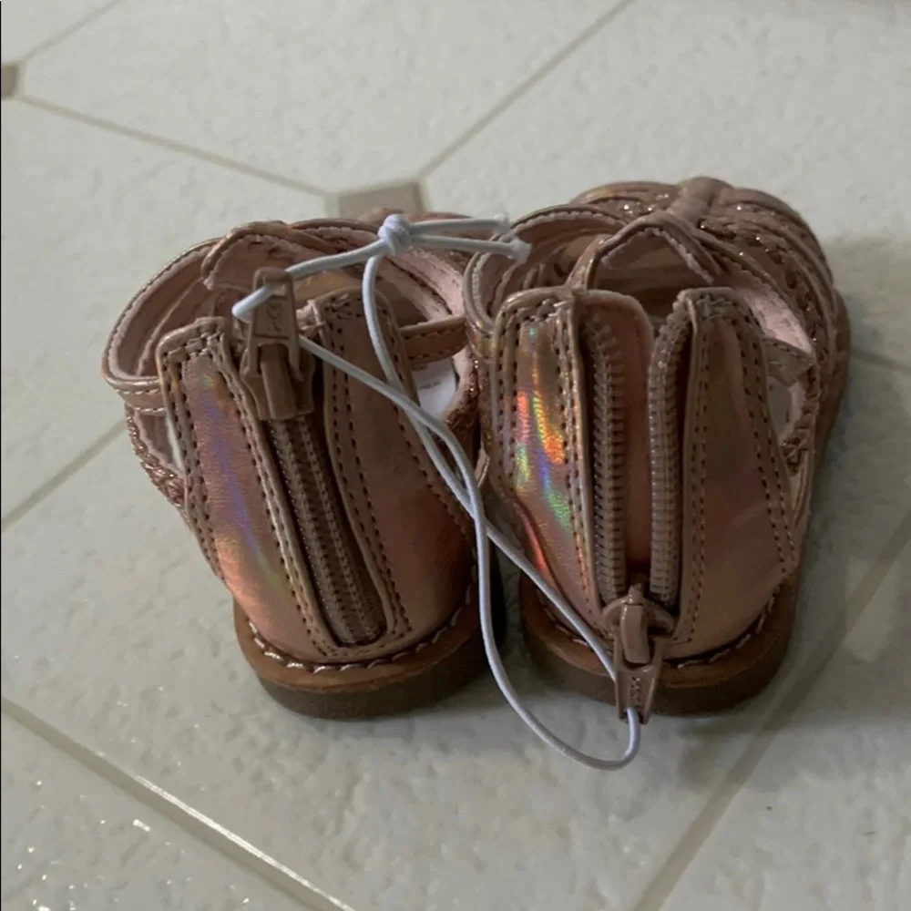 Harper Canyon Strappy Gladiator Sandal Rose Gold